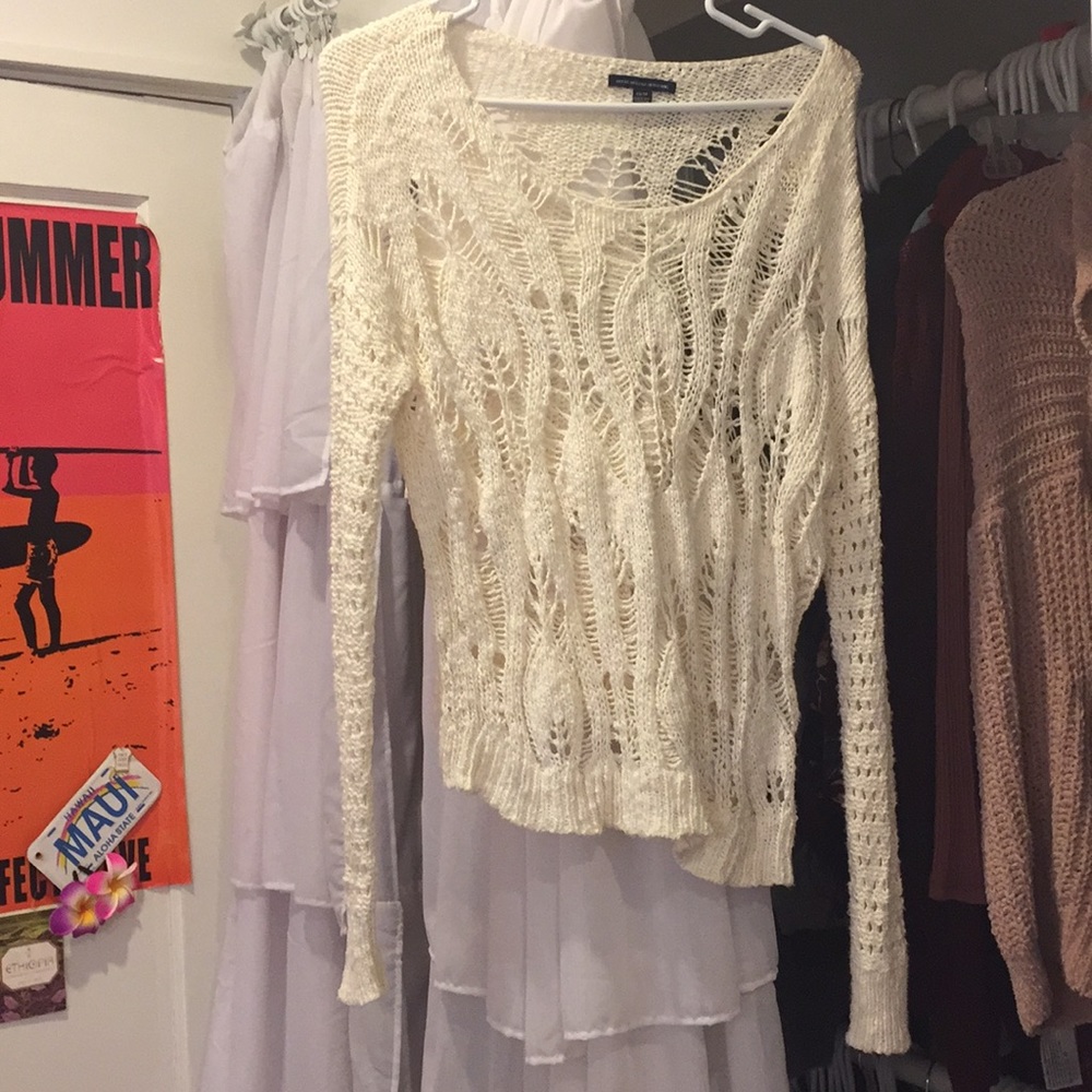 Crochet sweater
